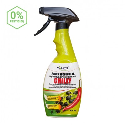 Žalias sodo muilas CHILLY, 500 ML